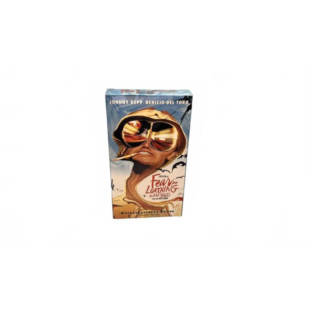 Fear and Loathing in Las Vegas VHS Blockbuster Rental Hunter S. Thompson TESTED